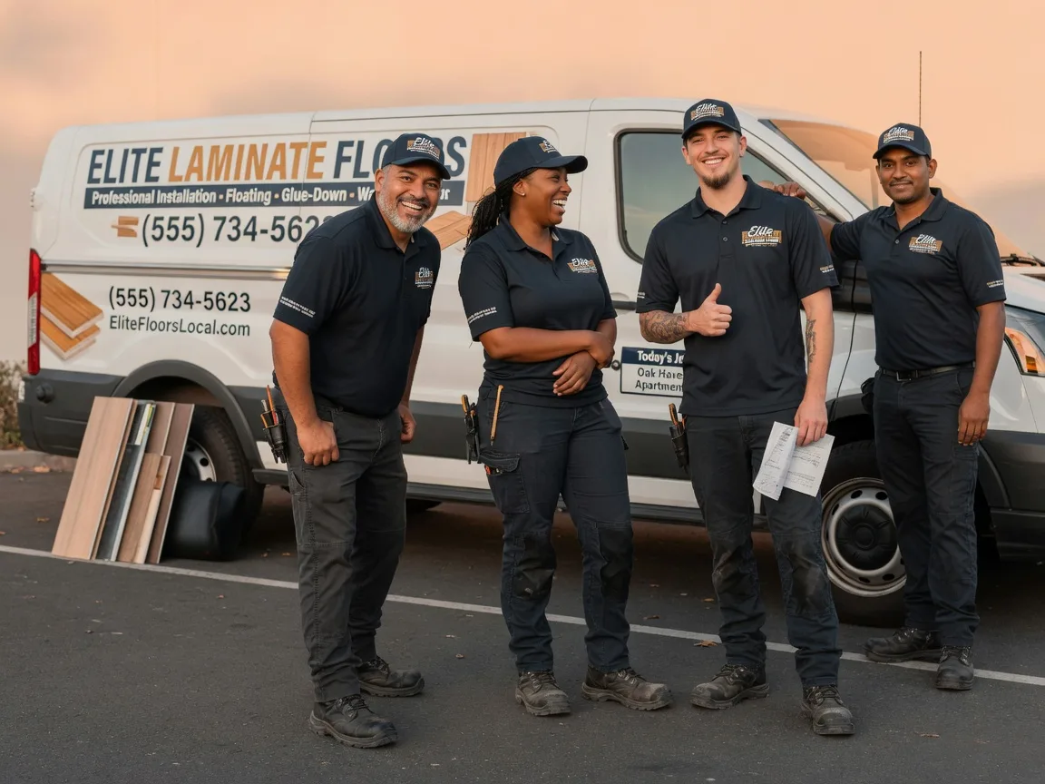Laminate flooring installation company in Rogers, ND